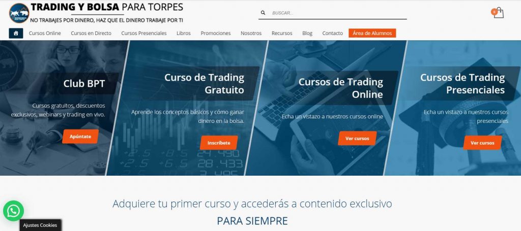 trading y bolsa para torpes de Francisca Serrano